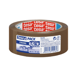 Pakavimo juosta TESA Tesapack Strong (57166) 66 m x 38 mm., ruda