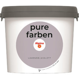 Spalvoti vidaus dažai Alpina Pure Farben Lavendelviolett 2,5 Ltr.