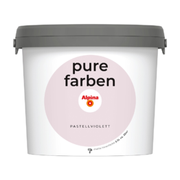 Spalvoti vidaus dažai Alpina Pure Farben Pastellviolett 2,5 Ltr.