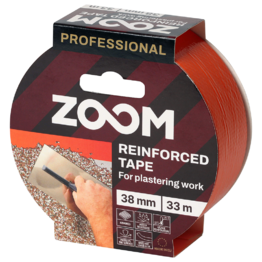Juosta armuota tinkavimo darbams TEGRA ZOOM, 38mm x 33m., oranžinė