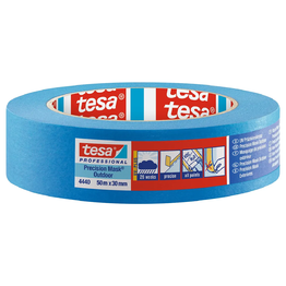 Dažymo juosta Tesa Professional Precision Mask (4440), lauko darbams, 50m x 30 mm., 26sav.