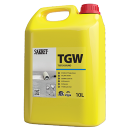 Giluminis gruntas išsitrinantiems paviršiams, SAKRET TGW, 5 Ltr.