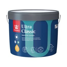 Medinių fasadų aukštos kokybės dažai Tikkurila Ultra Classic 9l BAZĖ A