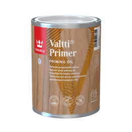 Bespalvis aliejinis lauko medienos gruntas Tikkurila Valtti Primer 0,9l