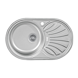 Nerūdijančio plieno plautuvė AS 06 Linen, ovali