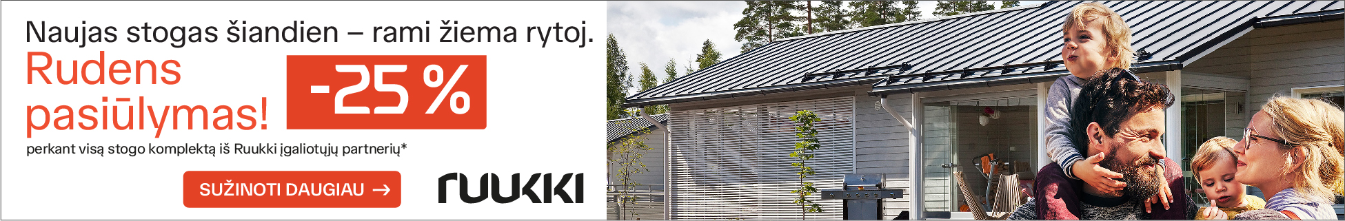 Ruukki akcija 25 proc. stogui (pagrindinis)