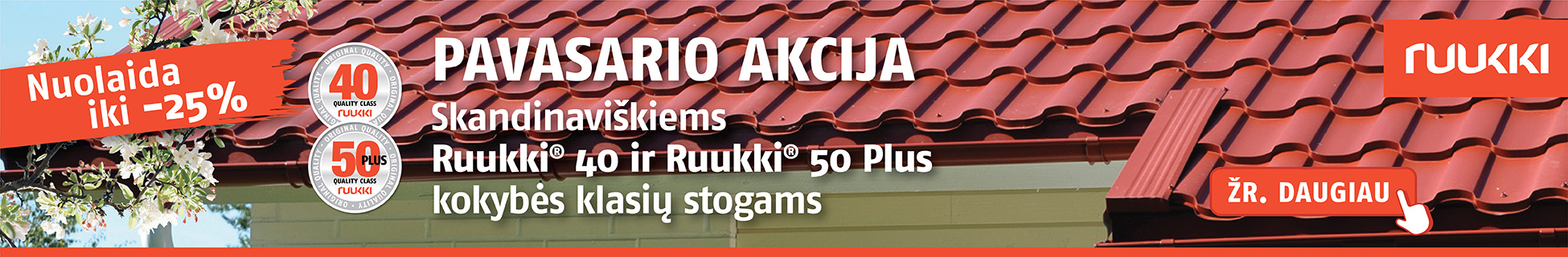Ruukki akcija 25 proc. čerpėms (pagrindinis)