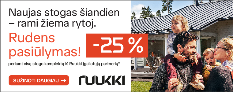 Ruukki akcija 25 proc. stogui (kategorija)