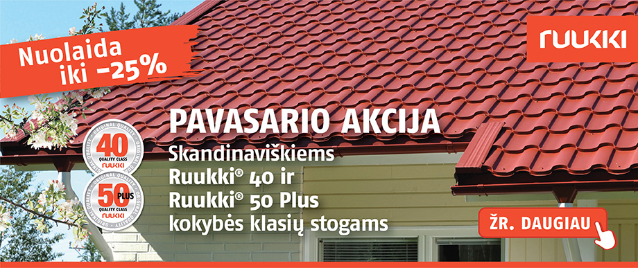 Ruukki akcija 25 proc. čerpėms (kategorija)